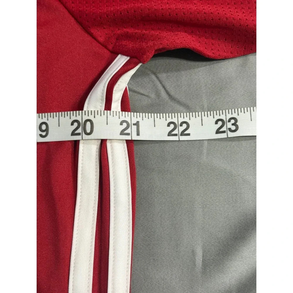 Adidas Tabela 23 Jersey Mens LT3 Red White Soccer Shirt HT6552 Slim Fit New